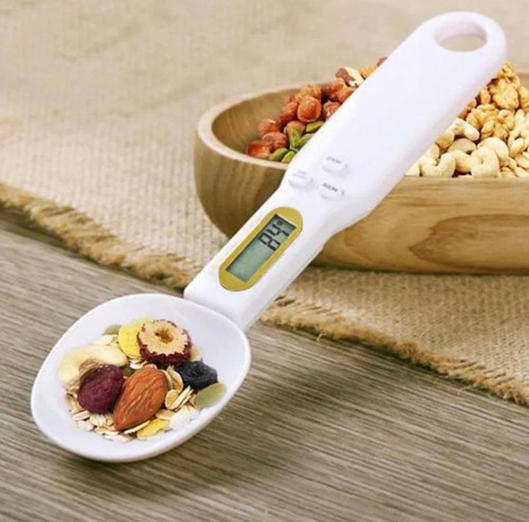Mini Spoon Scale Digital Kitchen Scale 500g 0.1g High Precision Electronic LCD Measuring Spoon for Food, Coffee, Milk, Flour & Powder – Portable Kitchen Weighing Tool