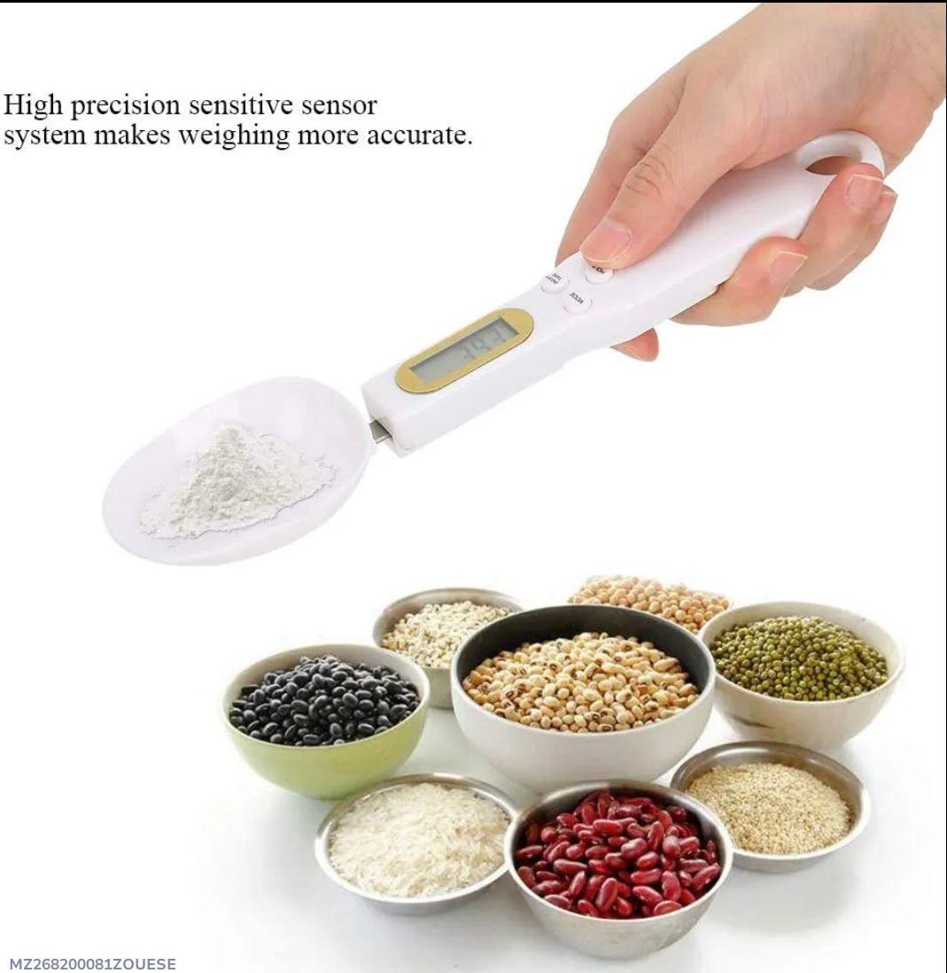 Mini Spoon Scale Digital Kitchen Scale 500g 0.1g High Precision Electronic LCD Measuring Spoon for Food, Coffee, Milk, Flour & Powder – Portable Kitchen Weighing Tool